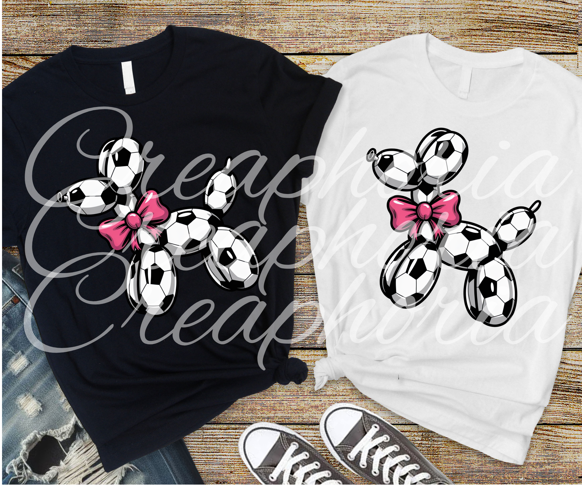 Soccer Balloon Dog -B5