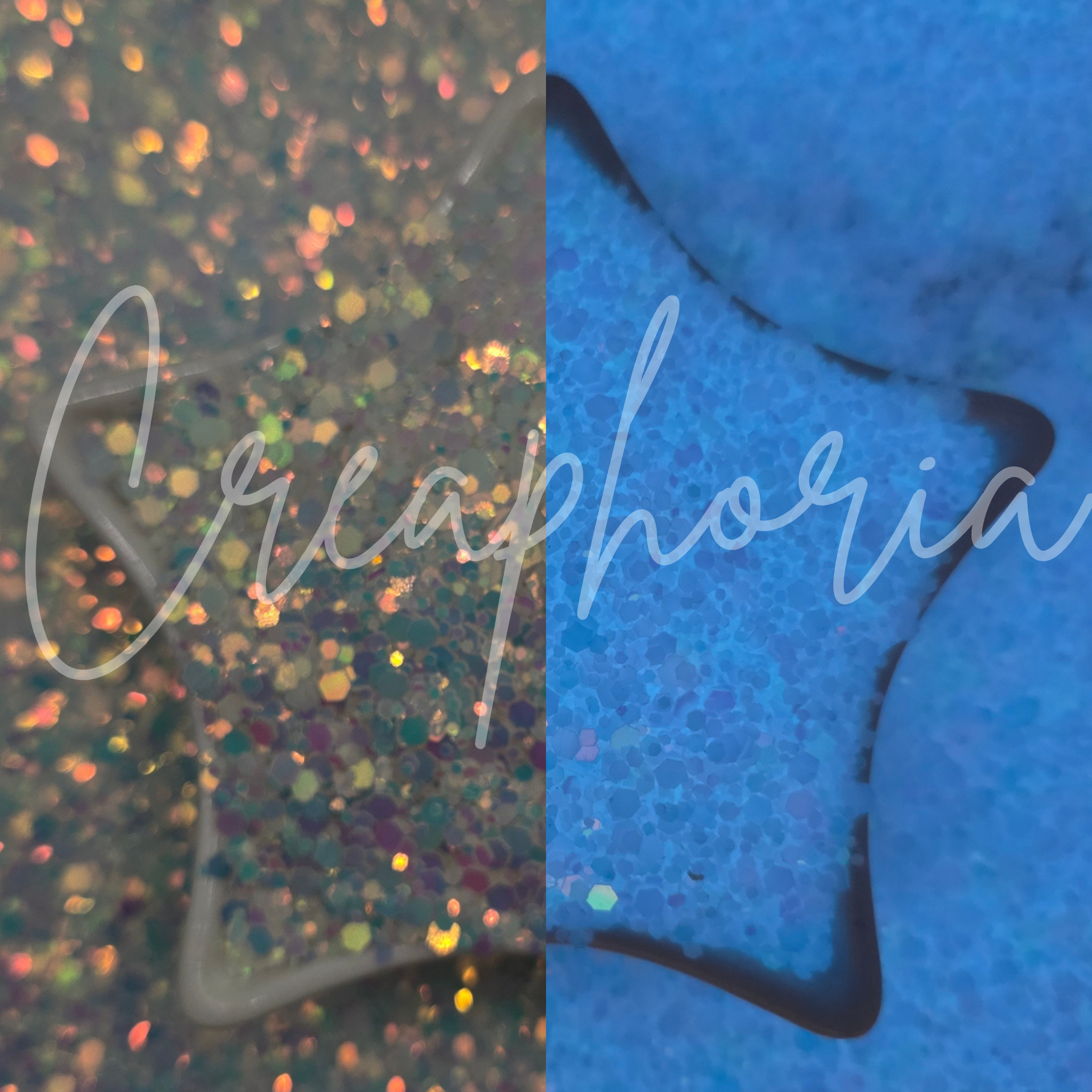 Angel Tears | Chunky Mix | Glow-in-The-Dark