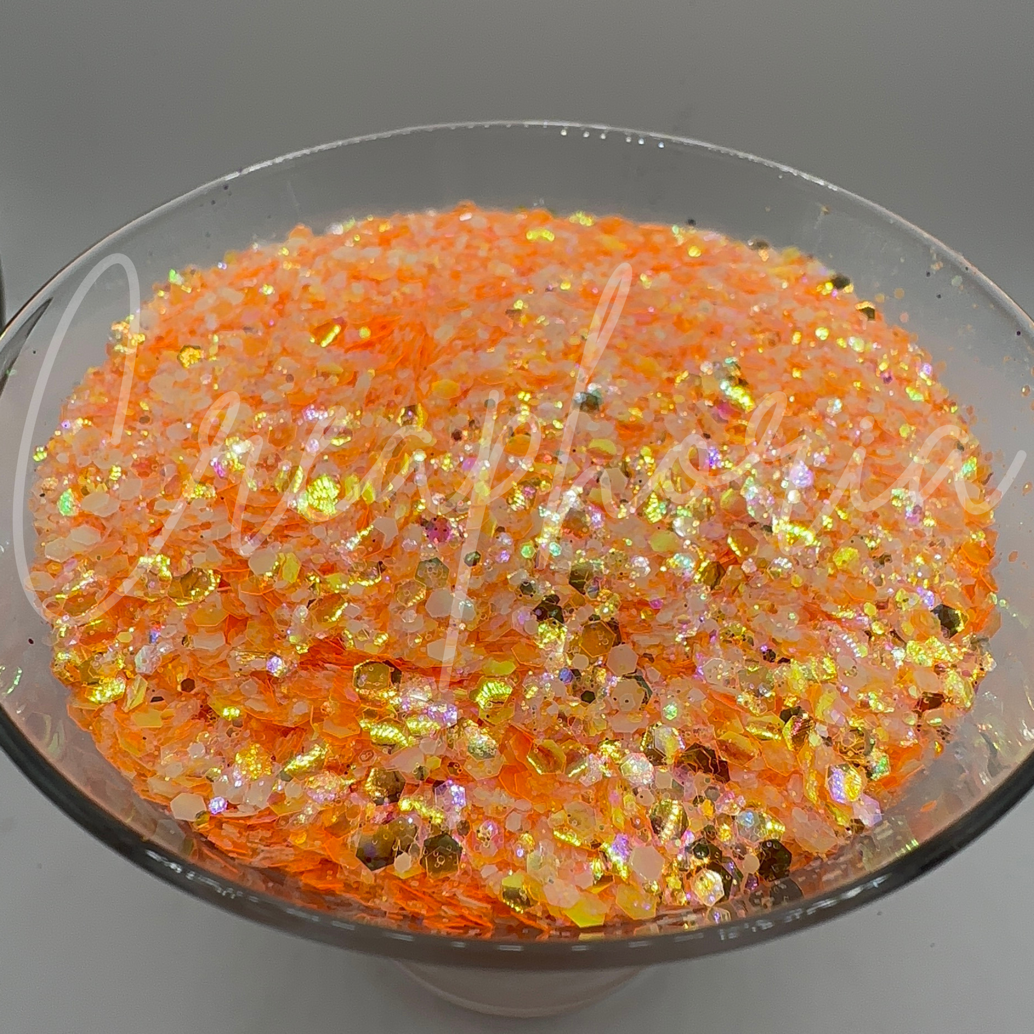 Tangerine Glowade | Chunky Mix | Glow-in-the-Dark