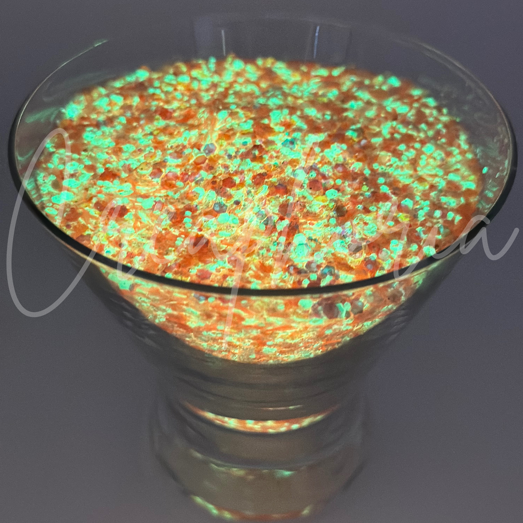 Tangerine Glowade | Chunky Mix | Glow-in-the-Dark