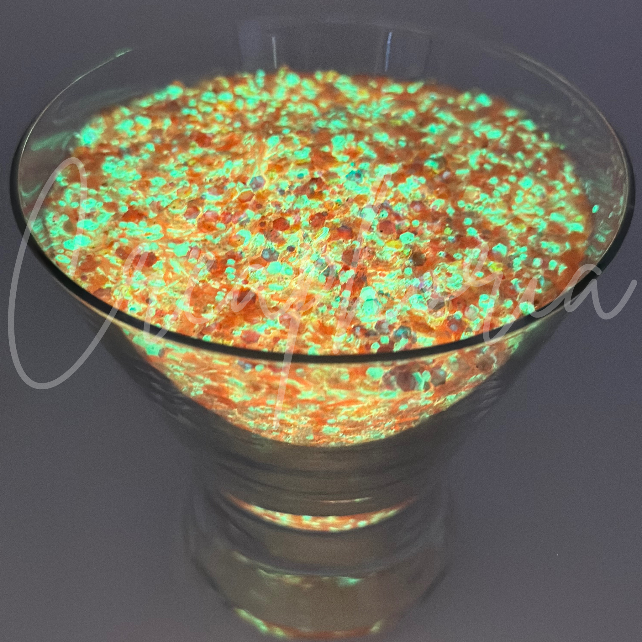 Tangerine Glowade | Chunky Mix | Glow-in-the-Dark