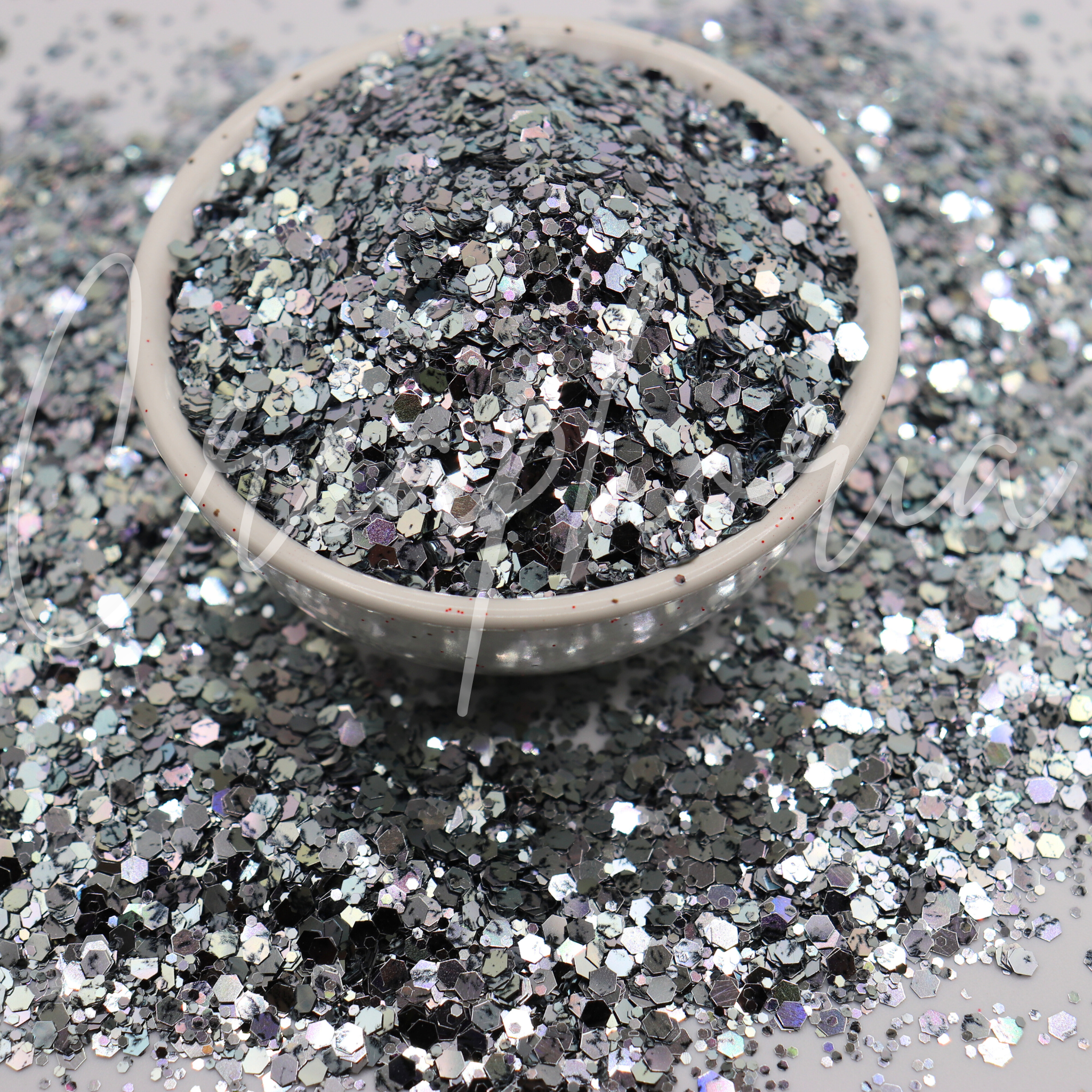 Dark Platinum | Chunky Mix